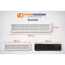 TEKNO KARAVAN Buzdolabı Havalandırma Menfezi