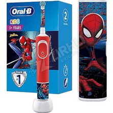 5 Adet Oral-B Diş Fırçası Şarj Edilebilir Çocuk Spiderman