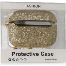 Eco Port Apple Airpods 3 (3.nesil) Spell Simli Kılıf - Gold