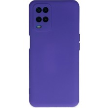 Eco Port Oppo A54 4g Kılıf Nano Içi Kadife Silikon - Mor