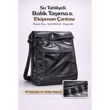 Ayaz Fishing Su Tahliyeli Balık Taşıma ve Ekipman Çantası (Büyük Boy)