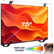 Karahanbey Weko WK-29929 75" Işık Filtreli Tv Ekran Koruyucu Darbeye Dayanıklı 2mm Optik Difüzörlü