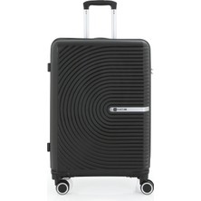 Mçs Unisex Lüx ve Ultra Esnek Kırılmaz Teleskopik Saplı 360C° Döner 4 Çift Tekerli Valiz