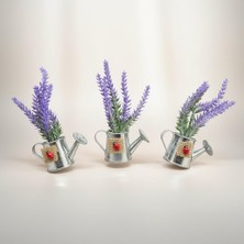 Vitrin Accessories Sulama Kabı Şeklinde Lavanta Magnet Mutfak, Buzdolabı, Ofis ve Hediye Için Dekoratif Ürün 2 Adet