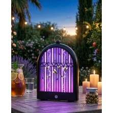 Rivera Tech Rvrhb Usb-C Şarjlı Sivrisinek Lambası Sessiz ve 360 Derece Koruma