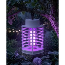 DS LLC Şarjlı Elektrikli Sivrisinek Öldürücü Uv Işık Sessiz Çalışan Masaüstü ve Asılabilir Ta