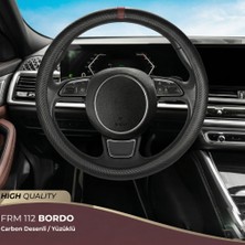 Form Frm 112 Carbonring Geçmeli Direksiyon Kılıfı – Carbon Desenli Yüzüklü – Çok Renk Seçenekli