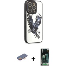 Nuveden Ieg™ iPhone 12 Pro Max Kılıf Odak Klasik Serisi - Şeffaf 360 Full Body Arka Koruyucu + Turuncu