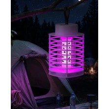 Store Mania Ieg™ Uv Işıklı Elektrikli Sinek Öldürücü Şarjlı Sessiz Çalışma Geniş Alan Etkili