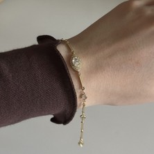 Deesse Latelier GOLD TAŞLI ELYS BİLEKLİK