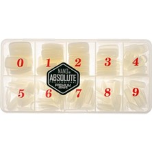 Nano Absolute French Tips 500PCS Beyaz G-698