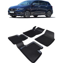 Fiat Egea Hb 2015 ve Sonrası 3D Havuzlu Araca Özel Paspas Takımı