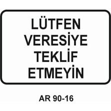 Outdoor One İŞ GÜVENLİĞİ UYARI LEVHASI 1 ADET PVC 21 X 29CM