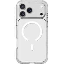 Laut iPhone 17 Pro Max Manyetik Şeffaf Kılıf – Magsafe Uyumlu Tpu/pc Sert Arka Kapak Şeffaf