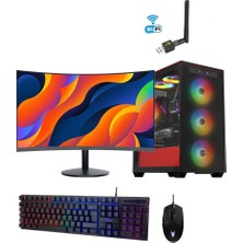Draven OFS-008 i5-6500 16GB DDR4 512GB SSD 24" Curved Monitör Ofis Bilgisayarı