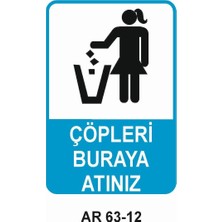 Outdoor One İŞ GÜVENLİĞİ UYARI LEVHASI 1 ADET PVC 21 X 29CM
