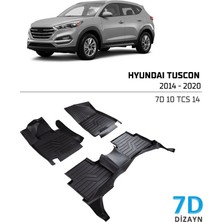 Hyundai Tucson 2014-2020 7D Havuzlu Paspas