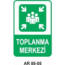 Outdoor One İŞ GÜVENLİĞİ UYARI LEVHASI 1 ADET PVC 21 X 29CM
