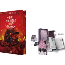 Guardian Bir Kibritle Yok Olmak 2 Yan Boyalı Ciltli ve Tozlu Pembe 1 Hediyeli Kutulu Yan Boyamalı Ciltli