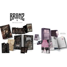Guardian Bronz 5 Ölüm Tekli Hediyeli Kutulu ve Tozlu Pembe 1 Hediyeli Kutulu Yan Boyamalı Ciltli