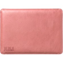 Los Caja 13 İnç Minimalist Laptop Kılıfı, Vegan Deri, Su Itici Özellikli, Bilgisayar Notebook Laptop Çantası