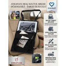 Ankaflex 2 Adet Oto Koltuk Arkası Tablet Tutucu Araç Koltuk Arkası Organizer Pratik Eşya Düzenleyici Çanta