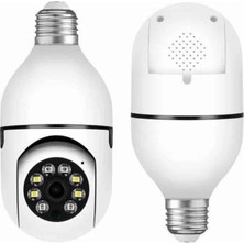 Epilons Akıllı Kamera Wifi Kamera Duylu Ampul Görünümlü 360 Derece Dönebilen Ev Kamerası