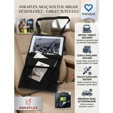 Ankaflex Oto Koltuk Arkası Tablet Telefon Tutucu Araç Koltuk Arkası Organizer Pratik Eşya Düzenleyici Çanta