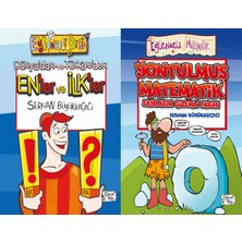 Eğlenceli Bilgi Yayınları Dünyadan ve Türkiyeden Enler ve Ilkler ve Yontulmuş Matematik - Sayıların Gizem Li Tarihi (Serhan Büyükkeçeci)