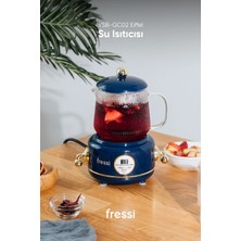 Fressi YSB-GC02 Eiffel 0,6l Cam Hazneli 400W Lacivert Kettle Kabl