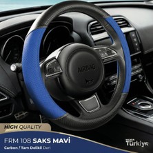 Form Frm 108 Carbontouch Geçmeli Direksiyon Kılıfı – Carbon / Tam Delikli Deri – Çok Renk Seçenekli