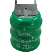 Skygo 3.6V 3S1P 80 Mah 3 Pin  Nı-Mh Buton Pil