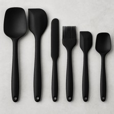 PremiumPort 6’lı Yanmaz Silikon Mutfak Pasta ve Kek Araçları Seti