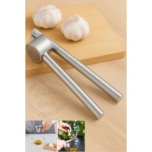 PremiumPort Paslanmaz Çelik Sarımsak Ezici, Pratik ve Dayanıklı Mutfak Aleti