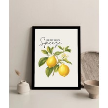 Harikabirev Çerçevesiz Çerçeve Görünümlü Mdf Tablo (Lemon) 1.1 |çtkmdf