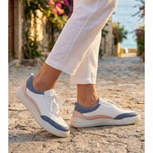 TwoEgoist Kadın Hakiki Deri  Spor Ayakkabı / Sneakers