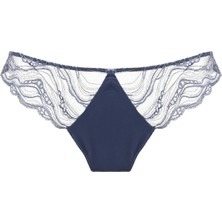 Calvin Klein Lacivert - Mavi Kadın Tanga 000QF8093E Ck Women
