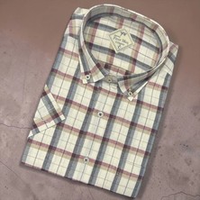 Eren Style Linen Keten Klasik %100 Cotton Kısa Kollu Terletmeyen Gömlek