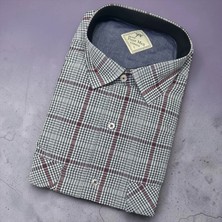 Eren Style Linen Keten Klasik %100 Cotton Kısa Kollu Terletmeyen Gömlek
