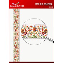 Lineart B61 Bordür Rubon, Ütü Transfer 5*150 cm