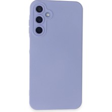 Herşey Trend Herşeytrend Samsung Galaxy A15 4g Kılıf Nano Içi Kadife Silikon - Lila