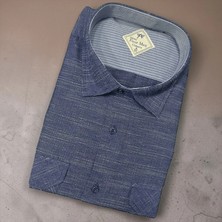 Eren Style Linen Keten Klasik %100 Cotton Kısa Kollu Terletmeyen Gömlek