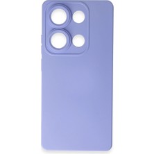 Herşey Trend Herşeytrend Xiaomi Redmi Note 13 Pro 4g Kılıf Nano Içi Kadife Silikon - Lila