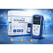 Endostall HS20A Pulse Oksimetre – Spo2 Oksijen & Nabız Ölçer, Parmak Tipi, LCD Ekranlı Hasta Monitörü