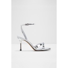 Aldo Leesia Sandalet Orta Boy Topuklu Sandalet - Metalik
