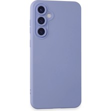 Herşey Trend Herşeytrend Samsung Galaxy S24 Kılıf Nano Içi Kadife Silikon - Lila