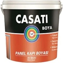 Ennalbur Casati Su Bazlı Panel Kapı Boyası Beyaz 2,5 Litre