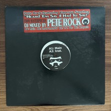 Only Japan Vinyl Pete Rock Featuring Vanessa Sanchez – Heard 'em Say (I Had To Say)