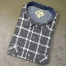 Eren Style Linen Keten Klasik %100 Cotton Kısa Kollu Terletmeyen Gömlek