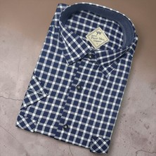 Eren Style Linen Keten Klasik %100 Cotton Kısa Kollu Terletmeyen Gömlek
